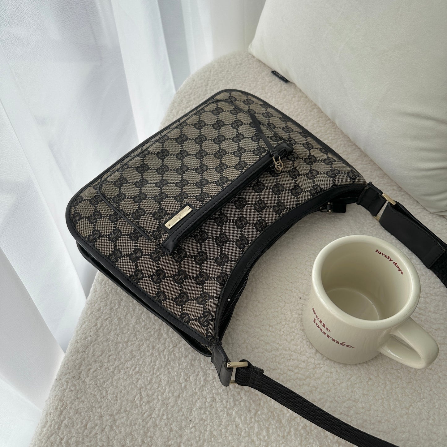 Gucci Monogram Shoulder Bag