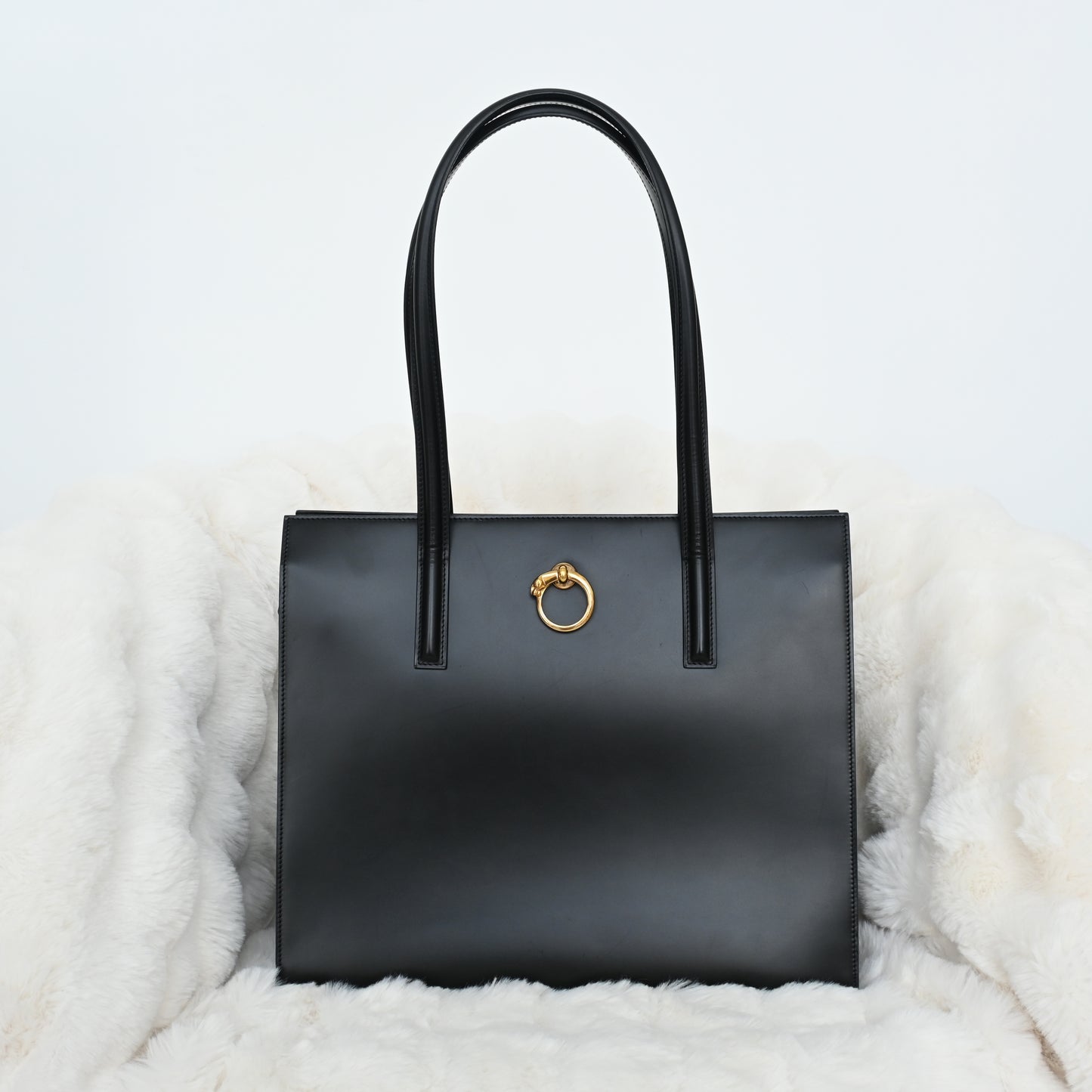 Cartier Panthère Vintage Box Leather Tote