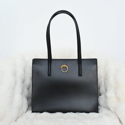 Cartier Panthère Vintage Box Leather Tote