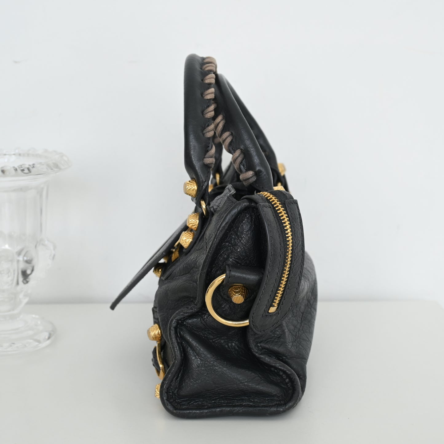 Balenciaga Mini City with GHW