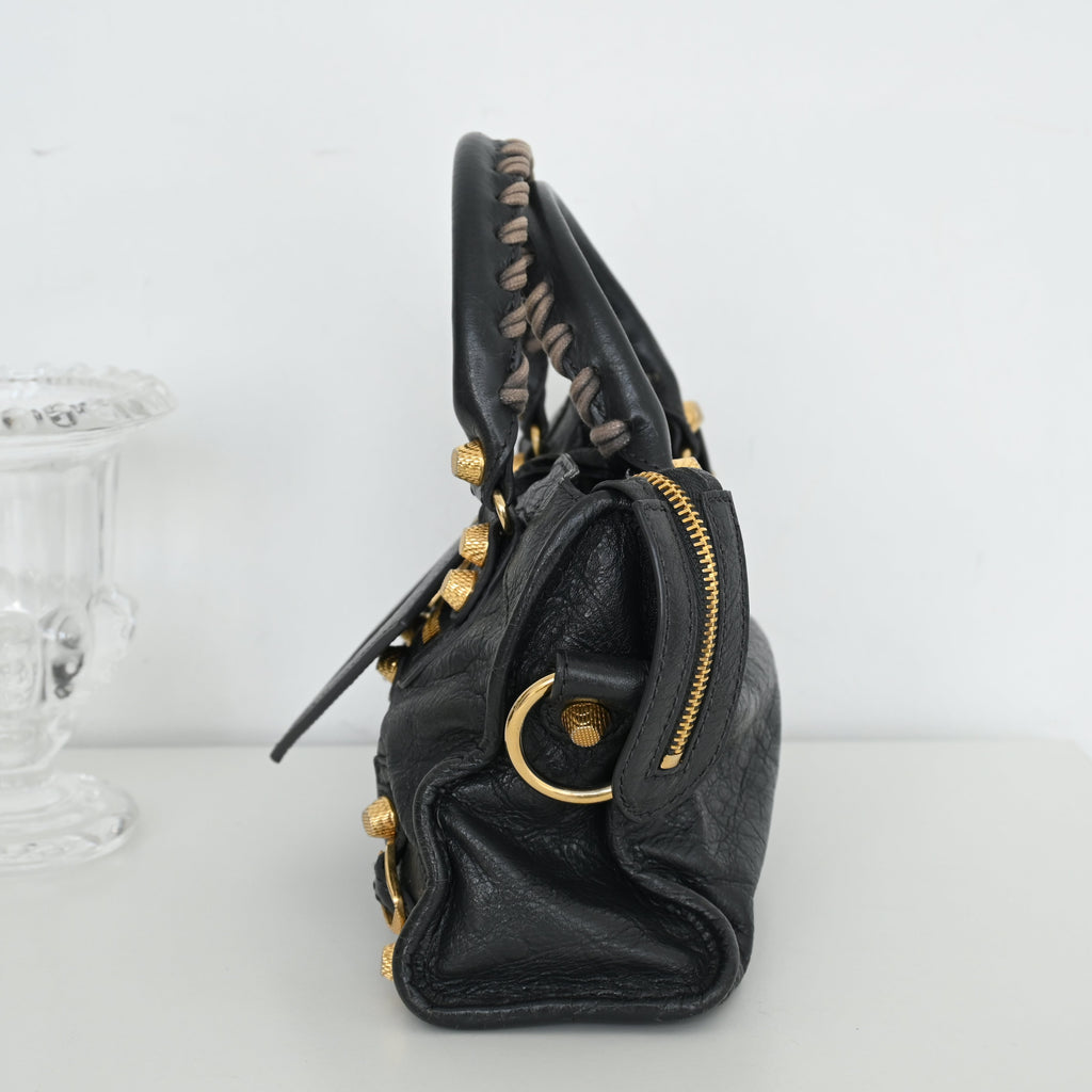 Balenciaga Mini City with GHW