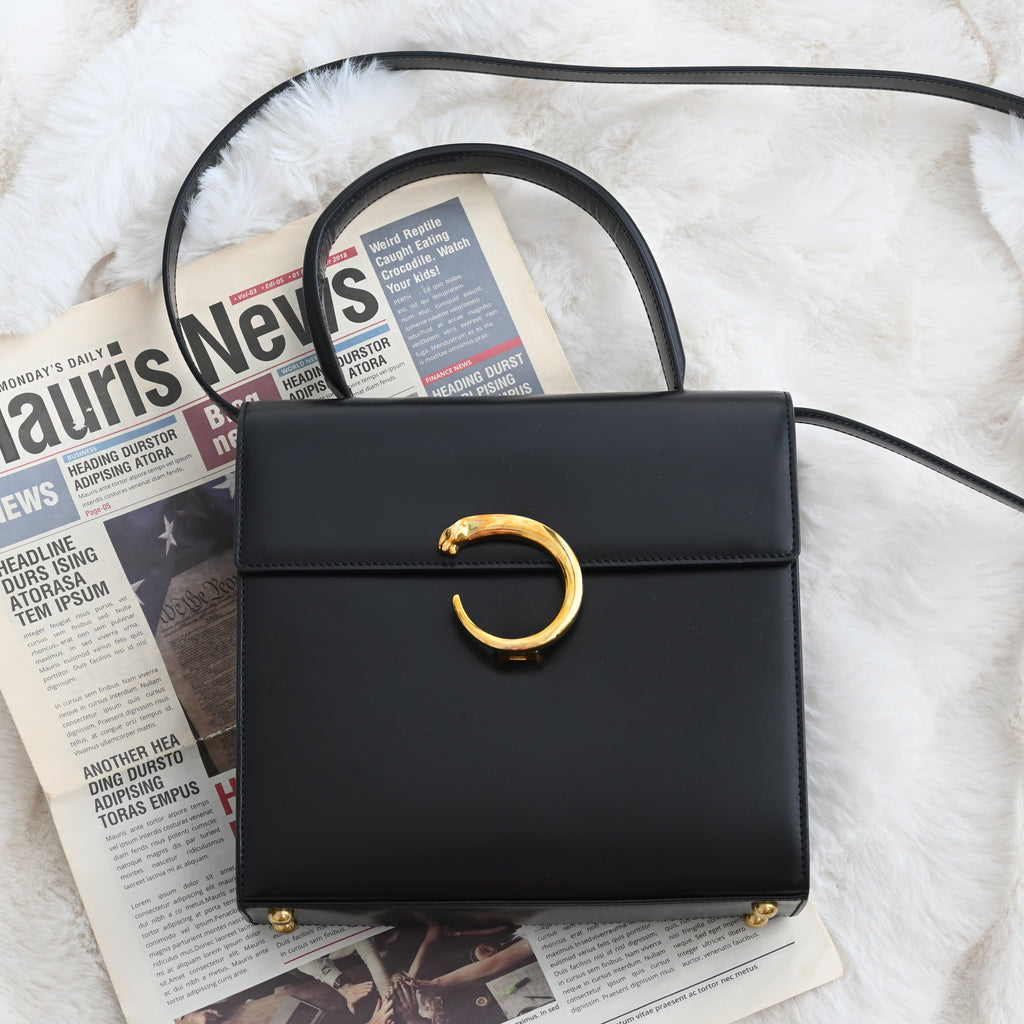 Cartier Panthere Top Handle Bag - Leluxe Vintage Sdn. Bhd.