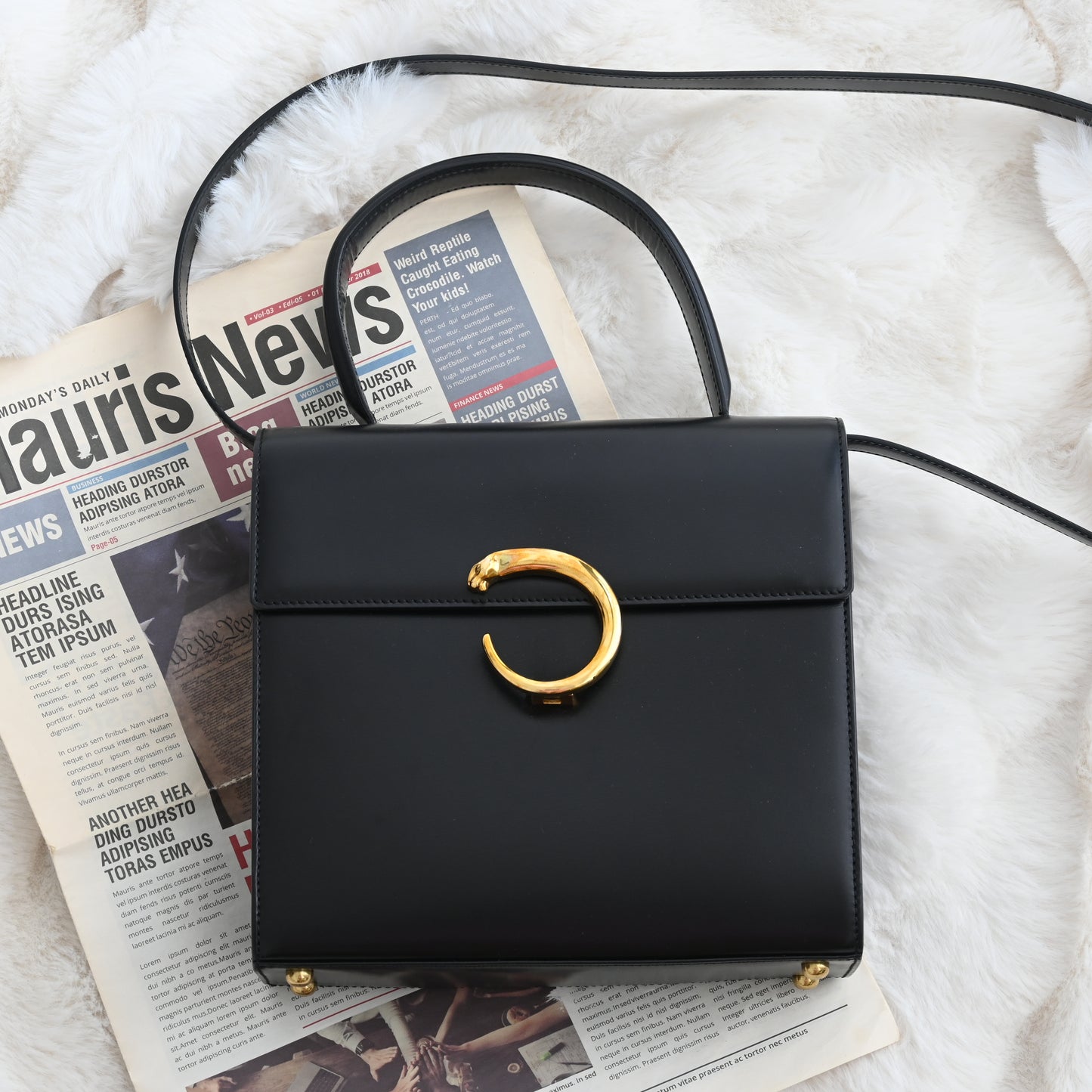 Cartier Panthere Top Handle Bag