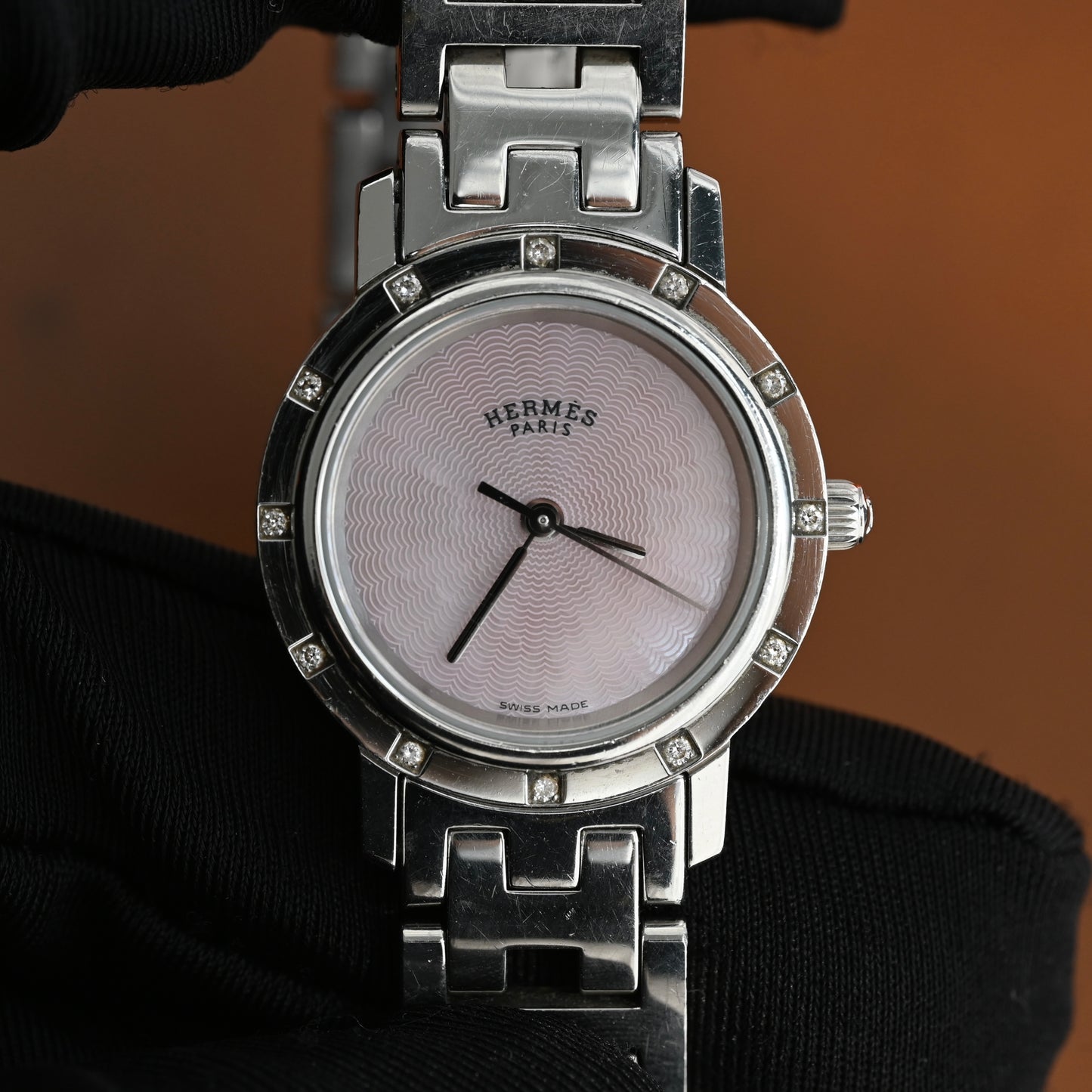 Hermès Clipper CL4.230 MOP Dial