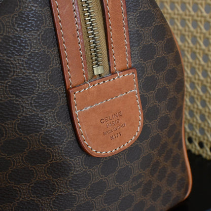 Celine Boston in Triomphe Monogram