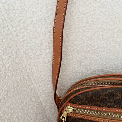 Celine Triomphe Macadam Crossbody Bag