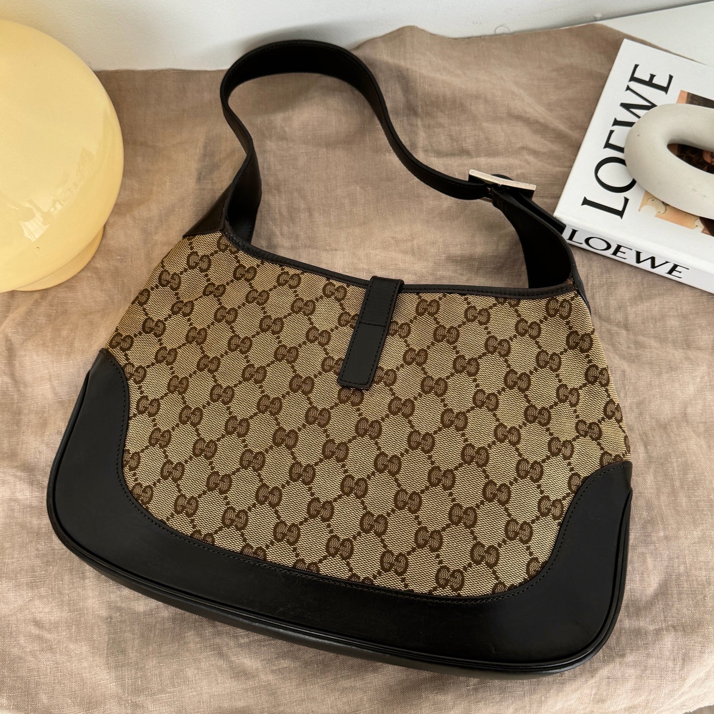 Vintage Gucci O Jackie Hobo Bag