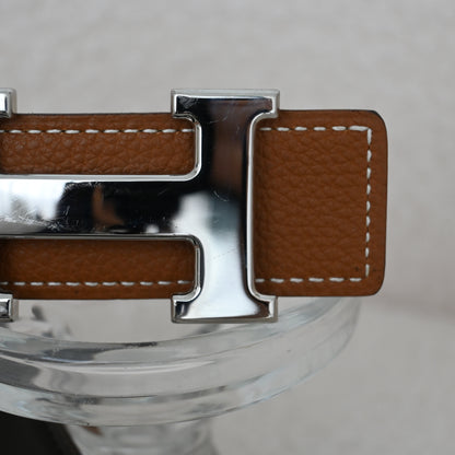 Vintage Hermes Constance Reversible Belt 2002