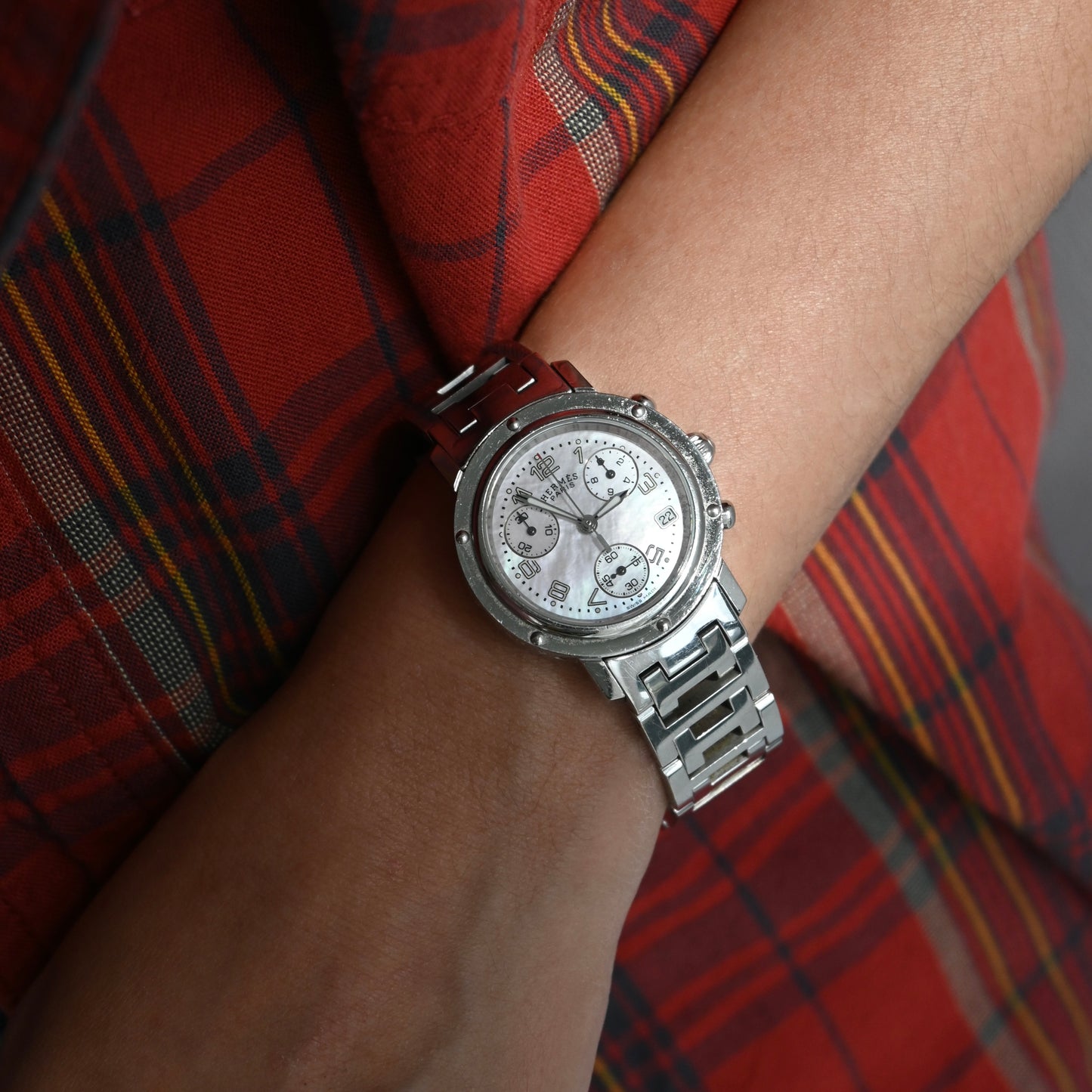 Hermes Clipper CL1.310 Chronograph Watch - Leluxe Vintage Sdn. Bhd.