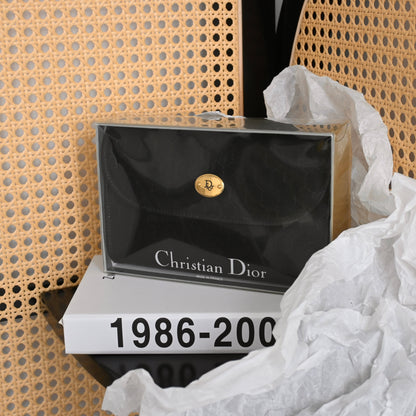 Dior Black Honeycomb Chain Bag - Leluxe Vintage Sdn. Bhd.
