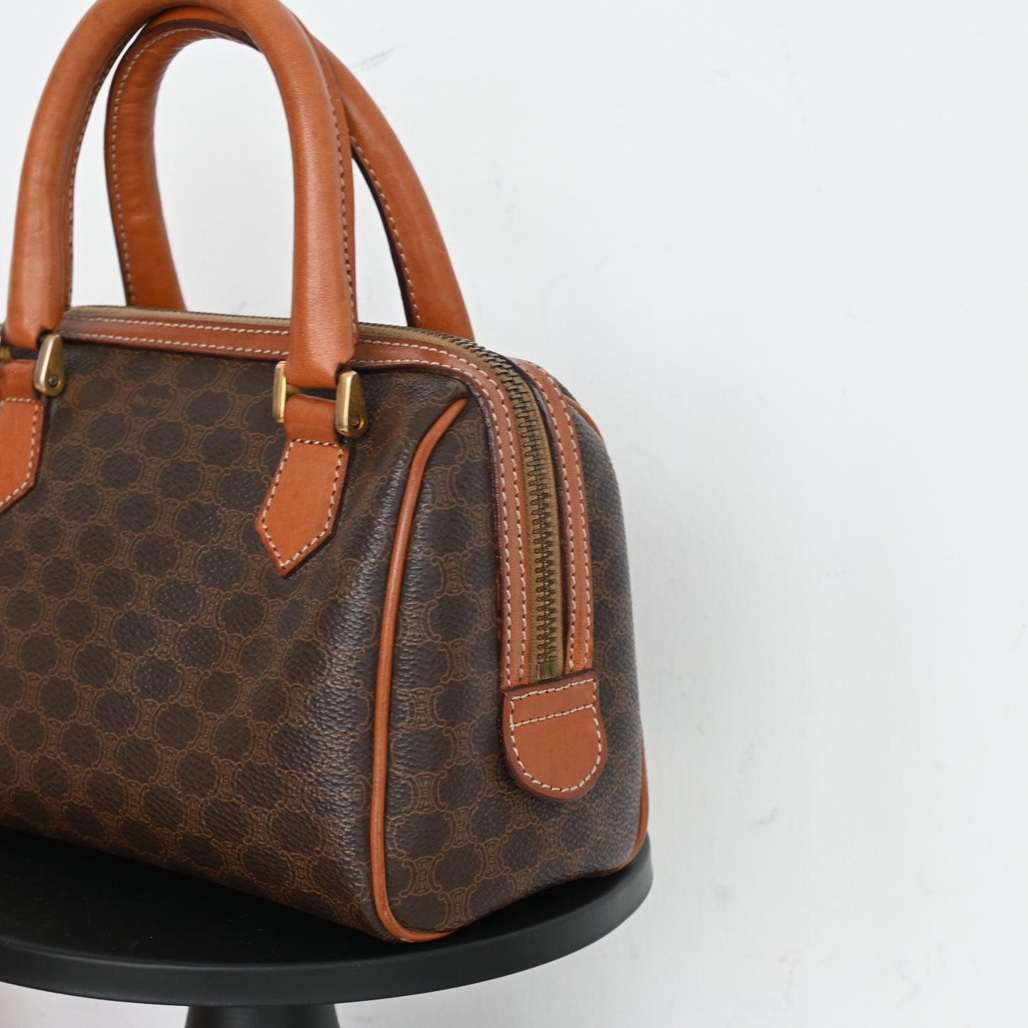 Celine Mini Boston Triomphe Monogram