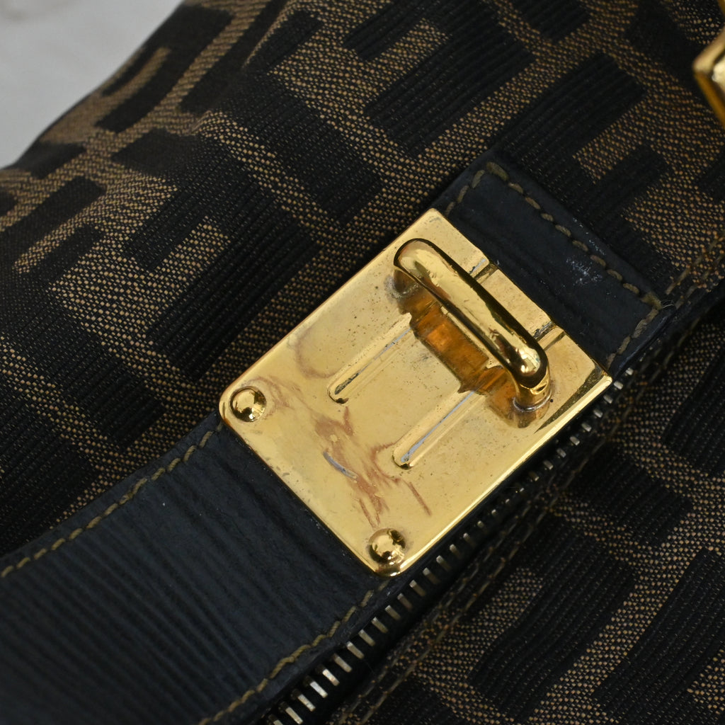 Fendi Zucca Monogram Lunchbox - Leluxe Vintage Sdn. Bhd.