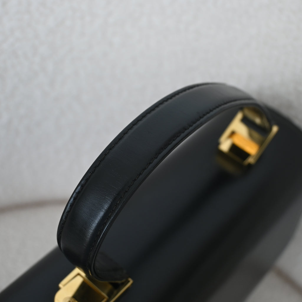 Old Gucci Turnlock Top Handle Handbag