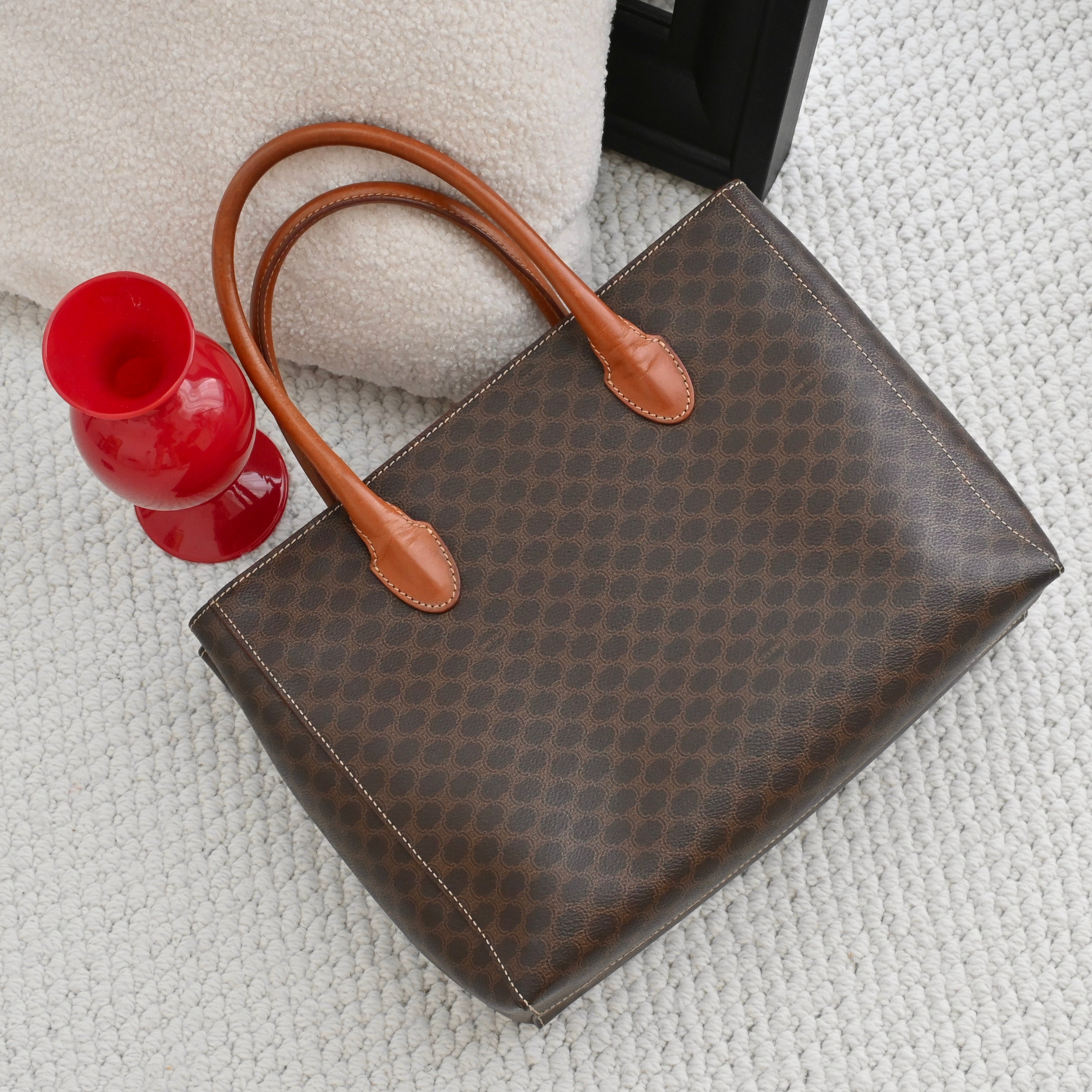 Celine Triomphe Monogram Tote - Leluxe Vintage Sdn. Bhd.