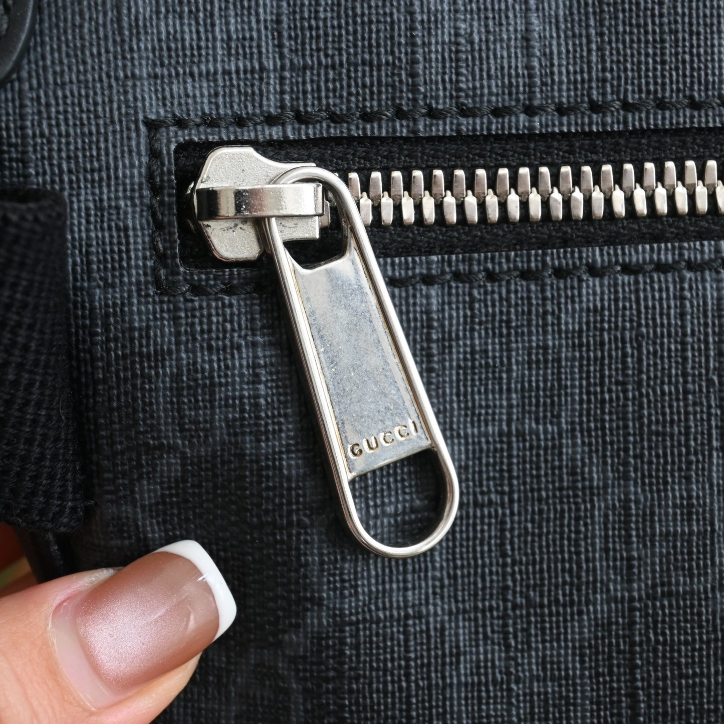 Gucci GG Surpreme Belt Bag Black