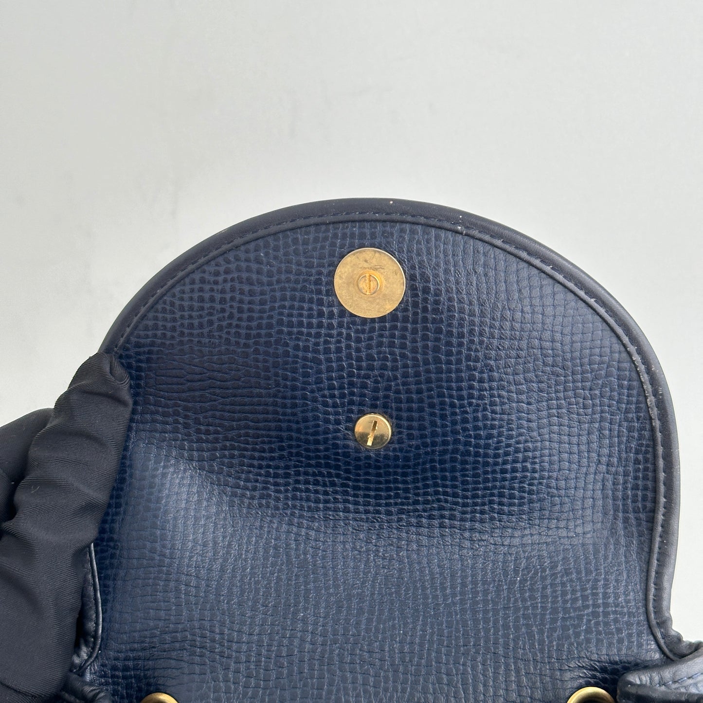 Vintage Dior Backpack in Navy