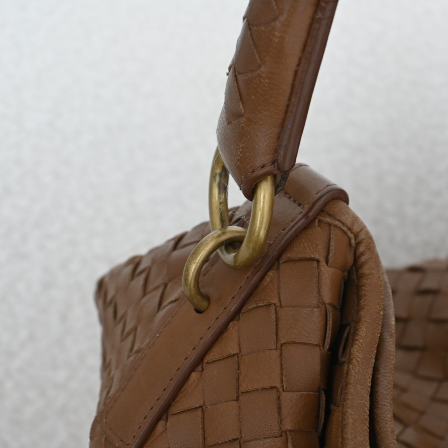 Bottega Veneta Intrecciato Hobo Double Flap Bag