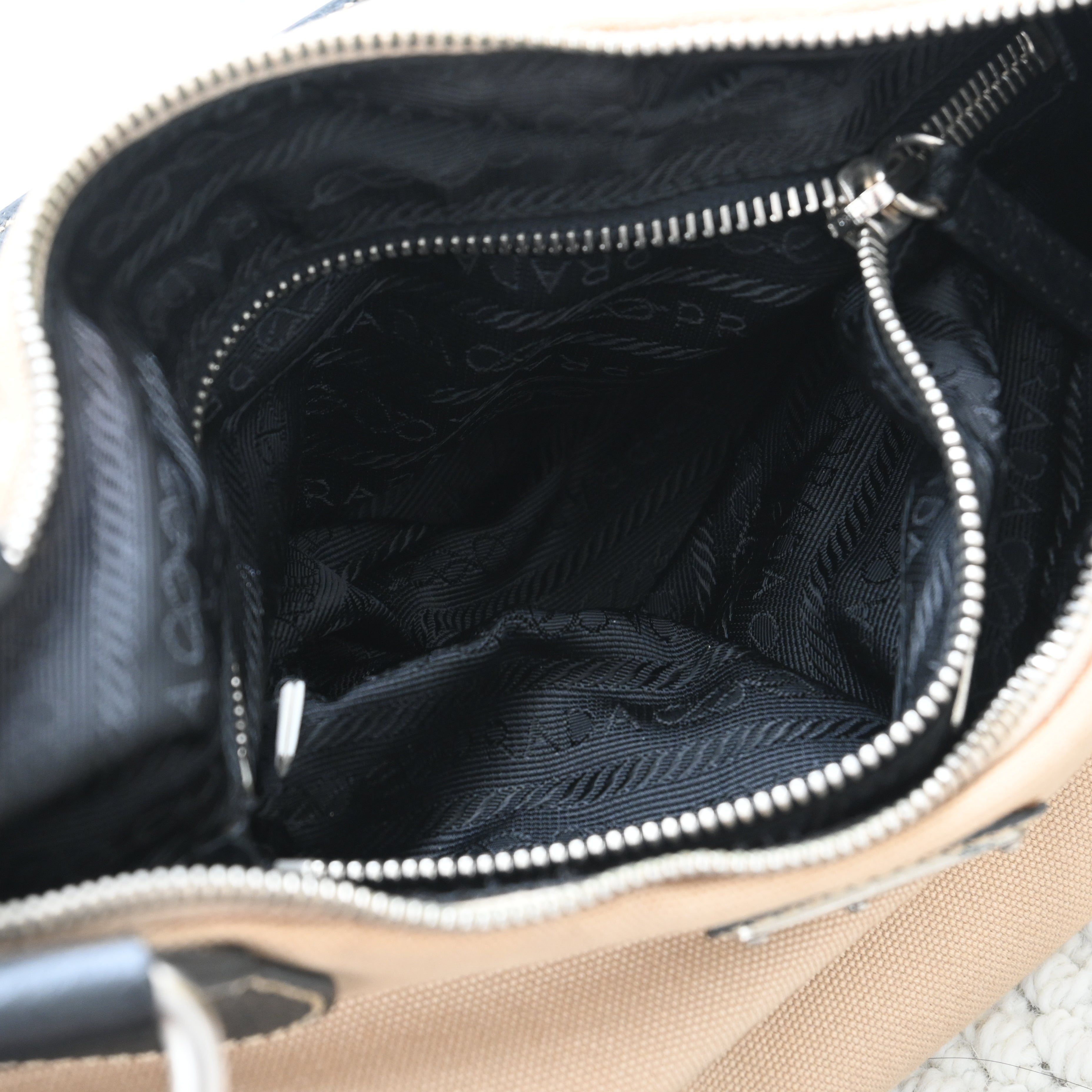 Prada Canvas Hobo - Leluxe Vintage Sdn. Bhd.