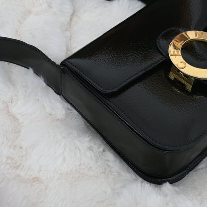 Celine Ring Clasp Shoulder Box Bag