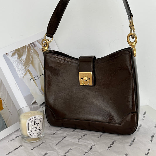 Celine Gancini Shoulder Bag - Leluxe Vintage Sdn. Bhd.