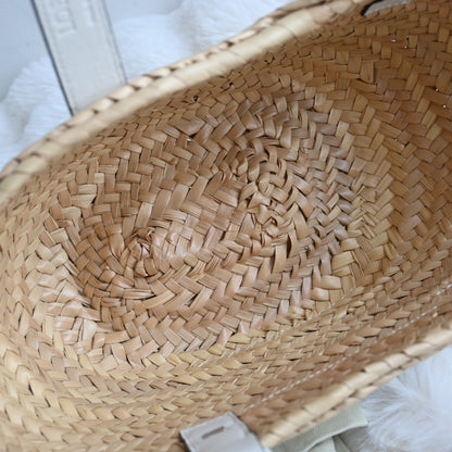 Loewe Basket Raffia Bag
