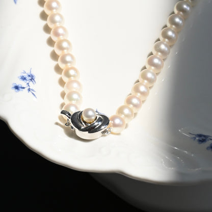 Tasaki Akoya Pearl Necklace 7mm