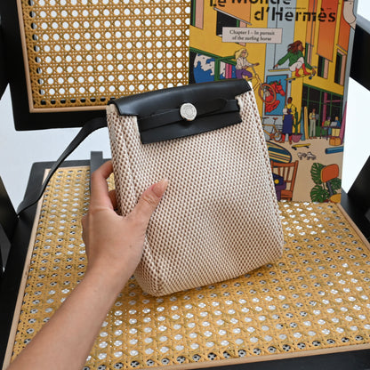 Hermes Toile Herbag TPM Crossbody