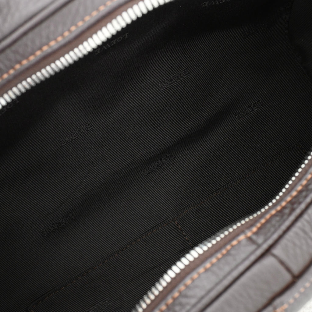 Loewe Senda Brown Leather Handbag
