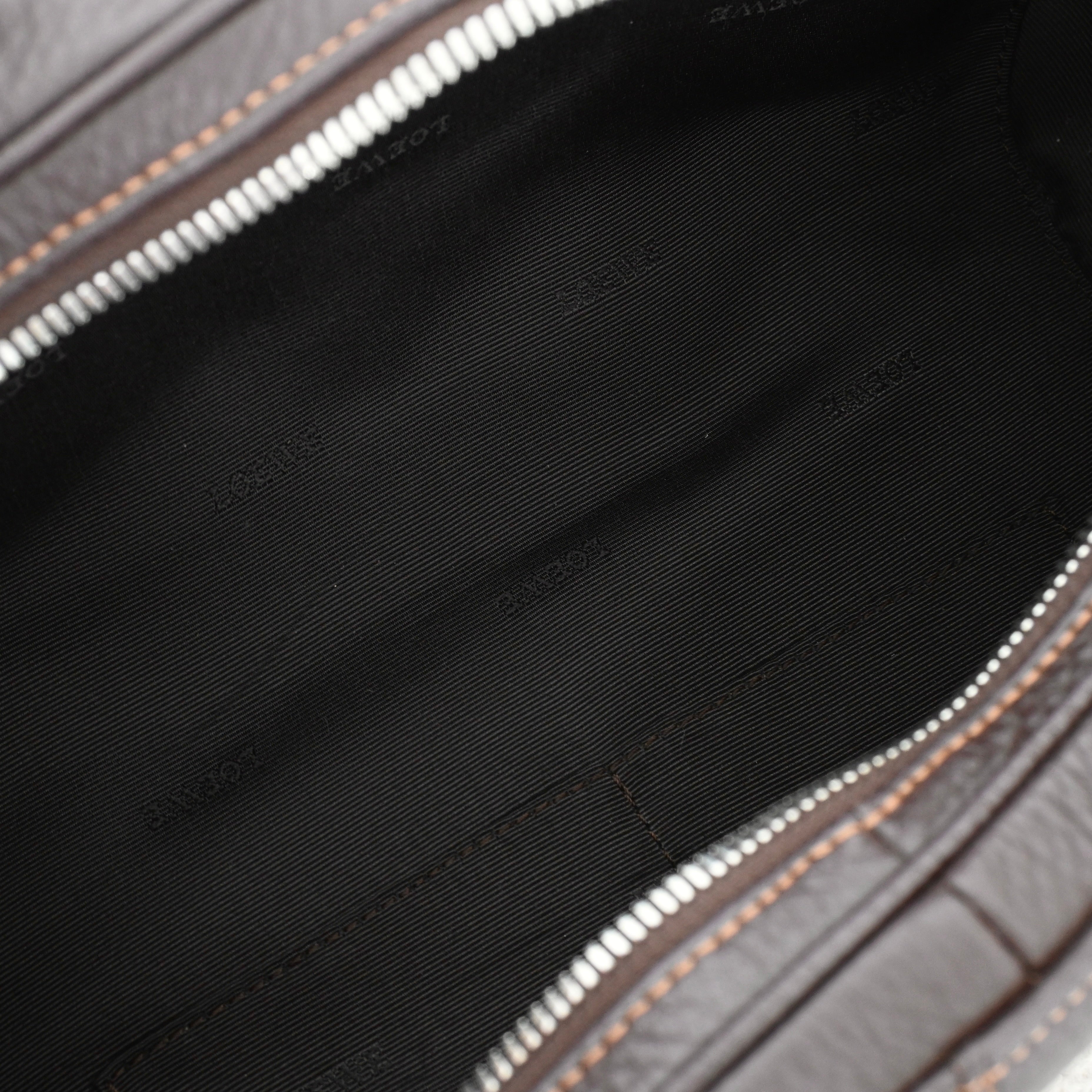 Loewe Senda Brown Leather Handbag