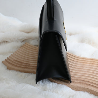 Givenchy 4G Buckle Matte Black Top Handle Kelly