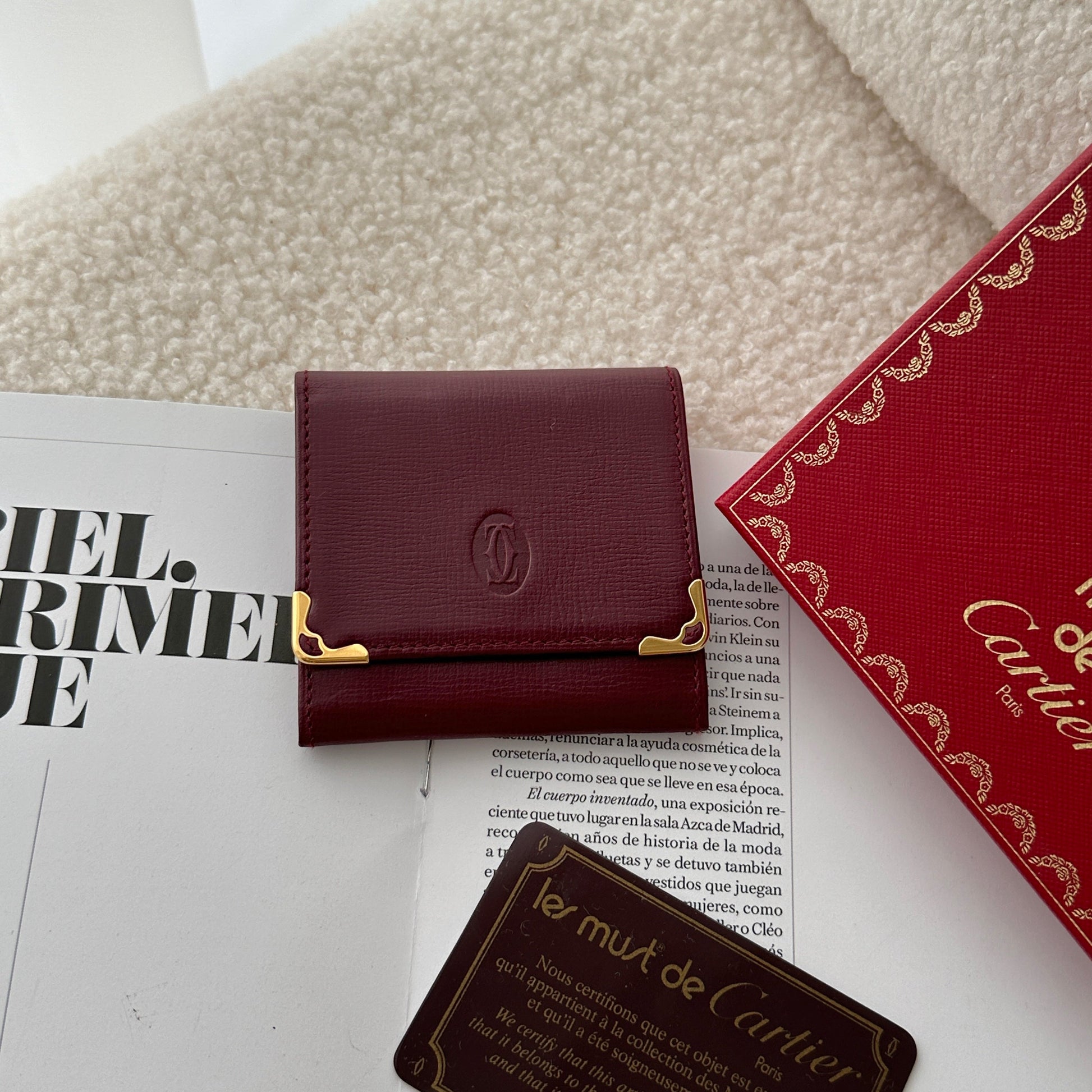 Cartier Must Line Coin Purse - Leluxe Vintage Sdn. Bhd.