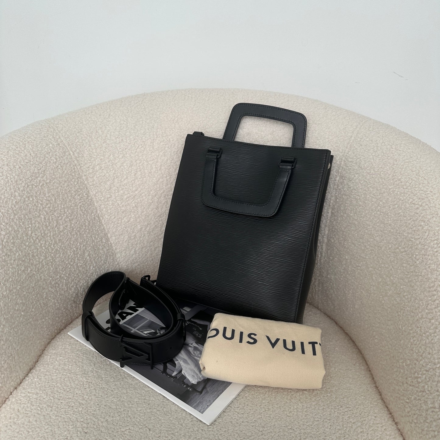 Louis Vuitton Sac Plat Fold Epi