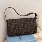 Fendi Zucca Mamma Baguette - Leluxe Vintage Sdn. Bhd.