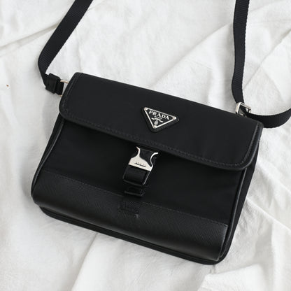 Prada Re-Nylon & Saffiano Leather Smartphone Case