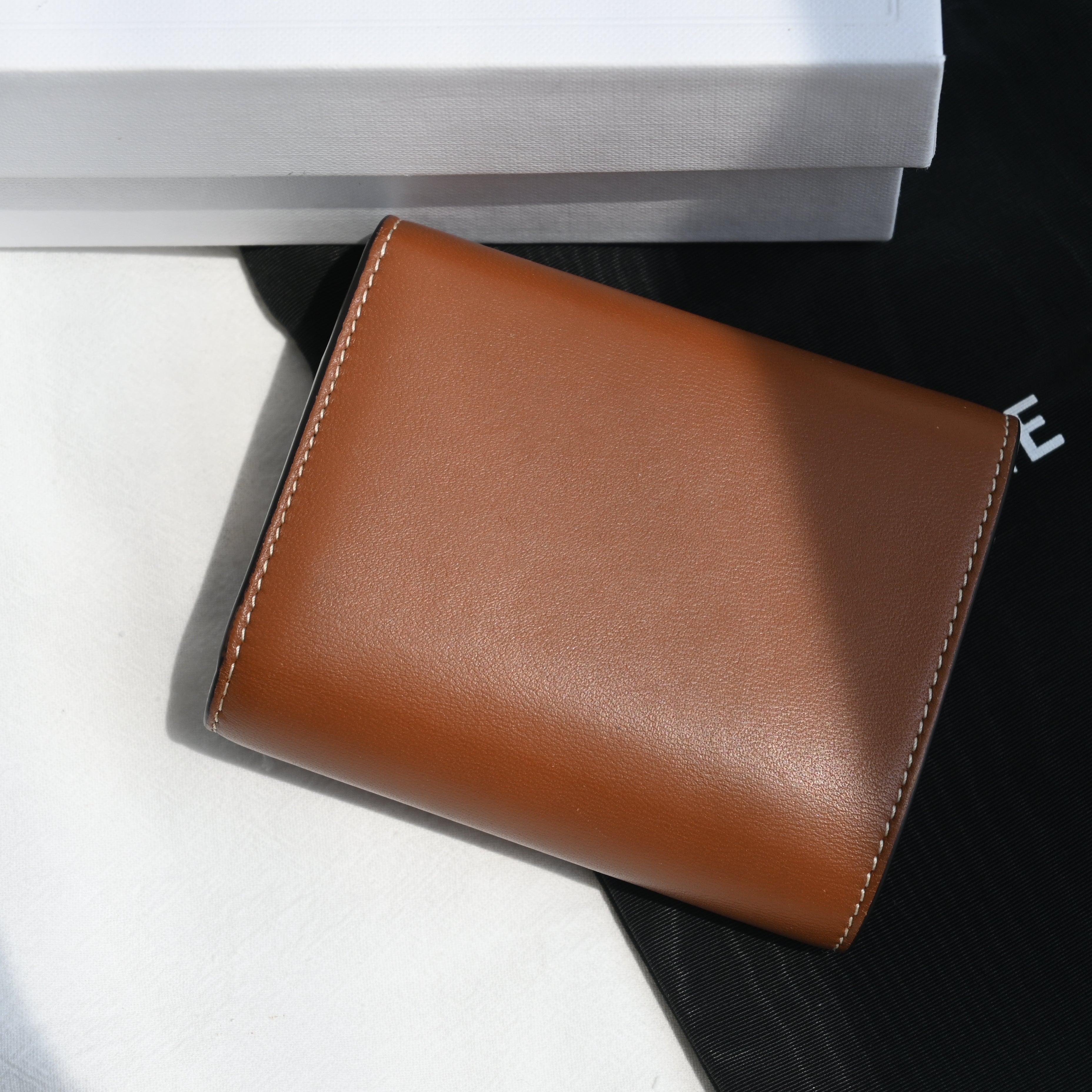 Celine Small Flap Triomphe Trifold Wallet - Leluxe Vintage Sdn. Bhd.
