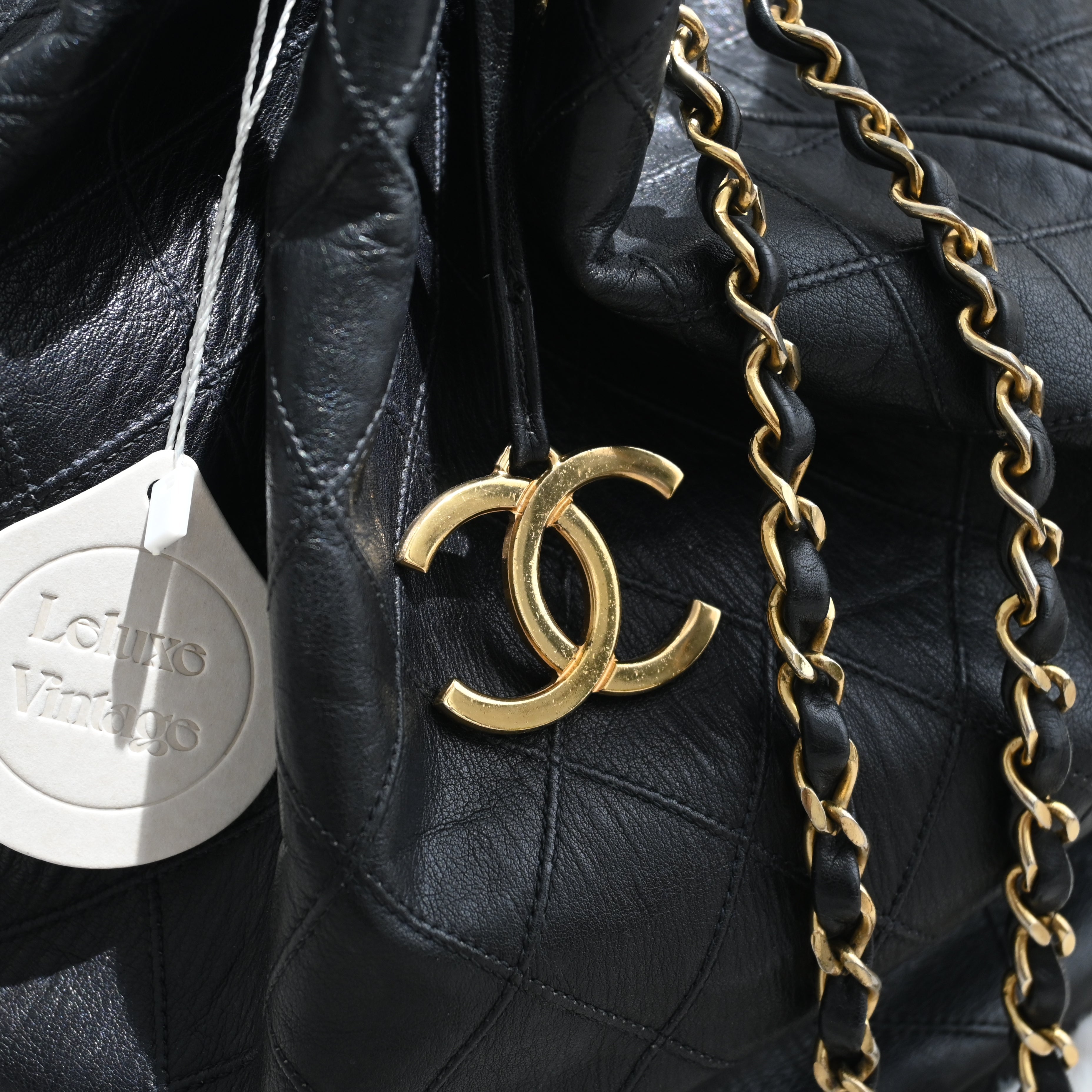 Chanel Bucket Bag Lambskin Vintage - Leluxe Vintage Sdn. Bhd.