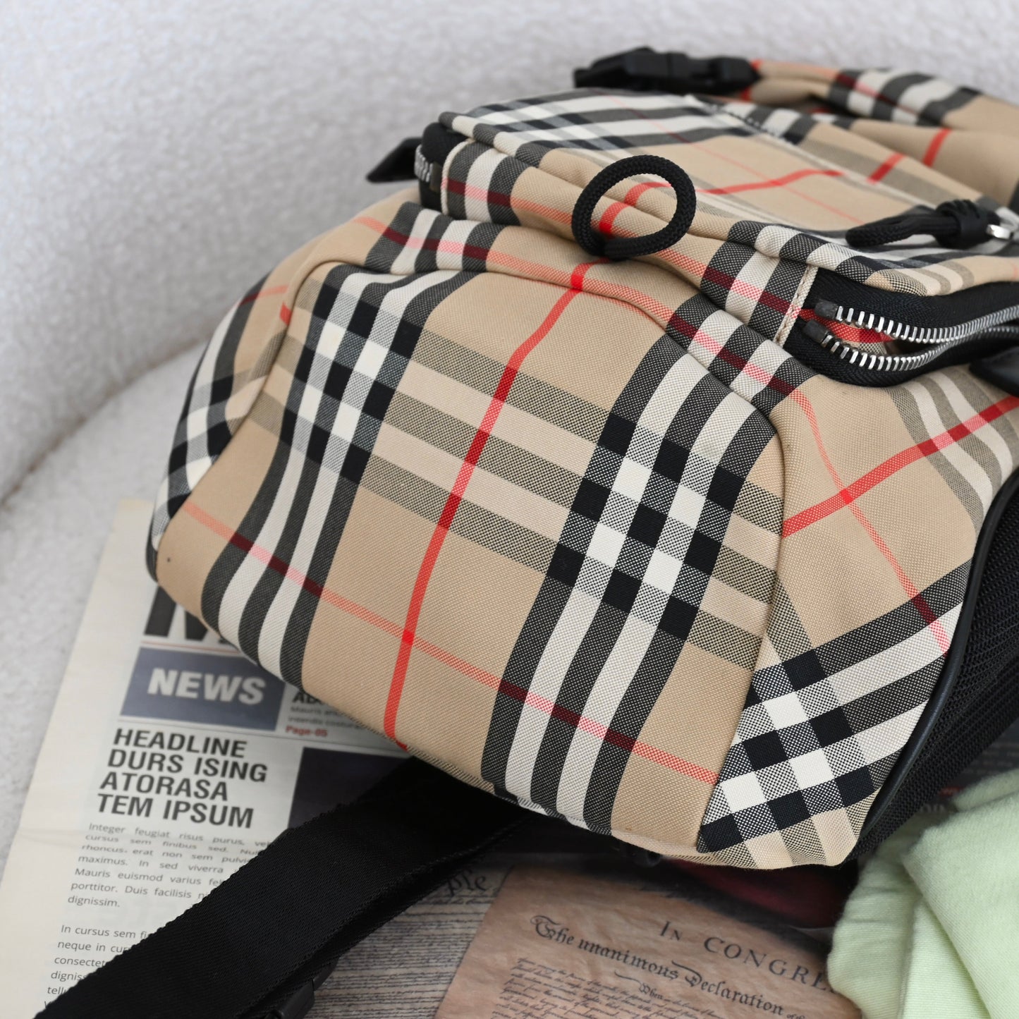 Burberry Leo Beltbag Check Pattern