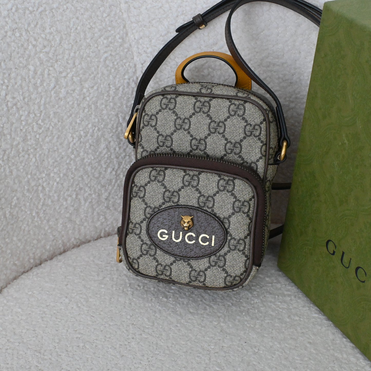 Gucci Neo Vintage Top Handle Crossbody Bag