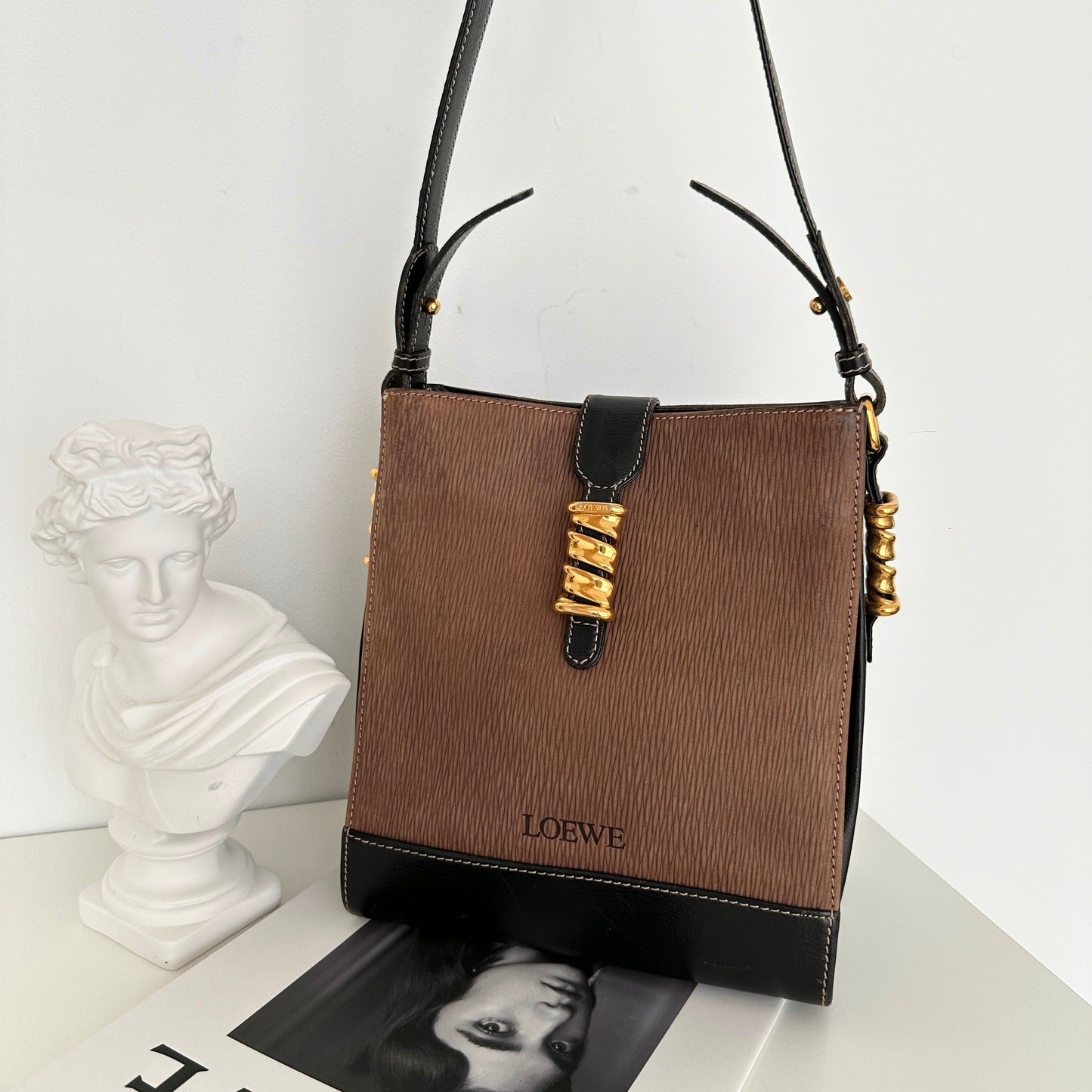 Loewe Velazquez Twist Shoulder Bag