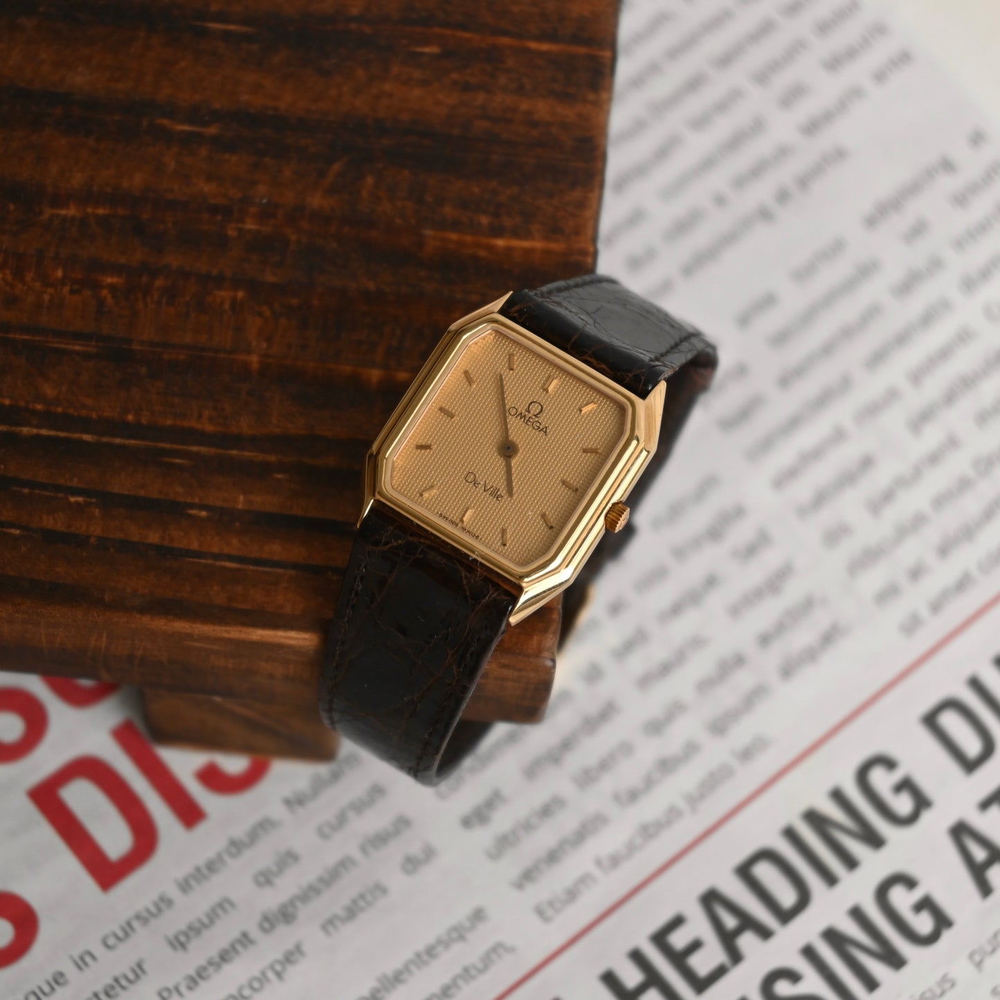 Omega De Ville Octagon Tank Cal.1450 Ref.5910272.1