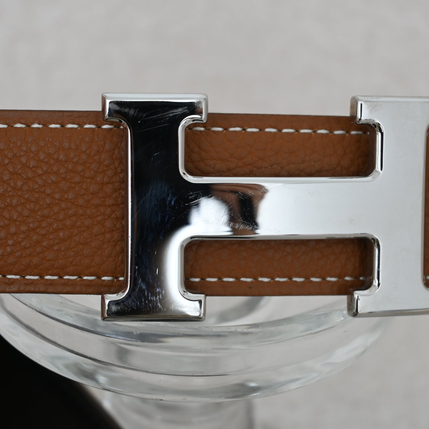 Vintage Hermes Constance Reversible Belt 2002