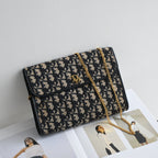 Christian Dior Oblique Canvas Chain Bag
