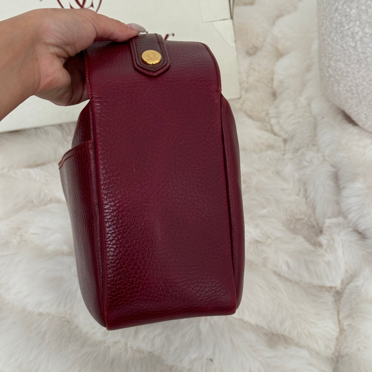 Must de Cartier Trinity Burgundy Lunchbox