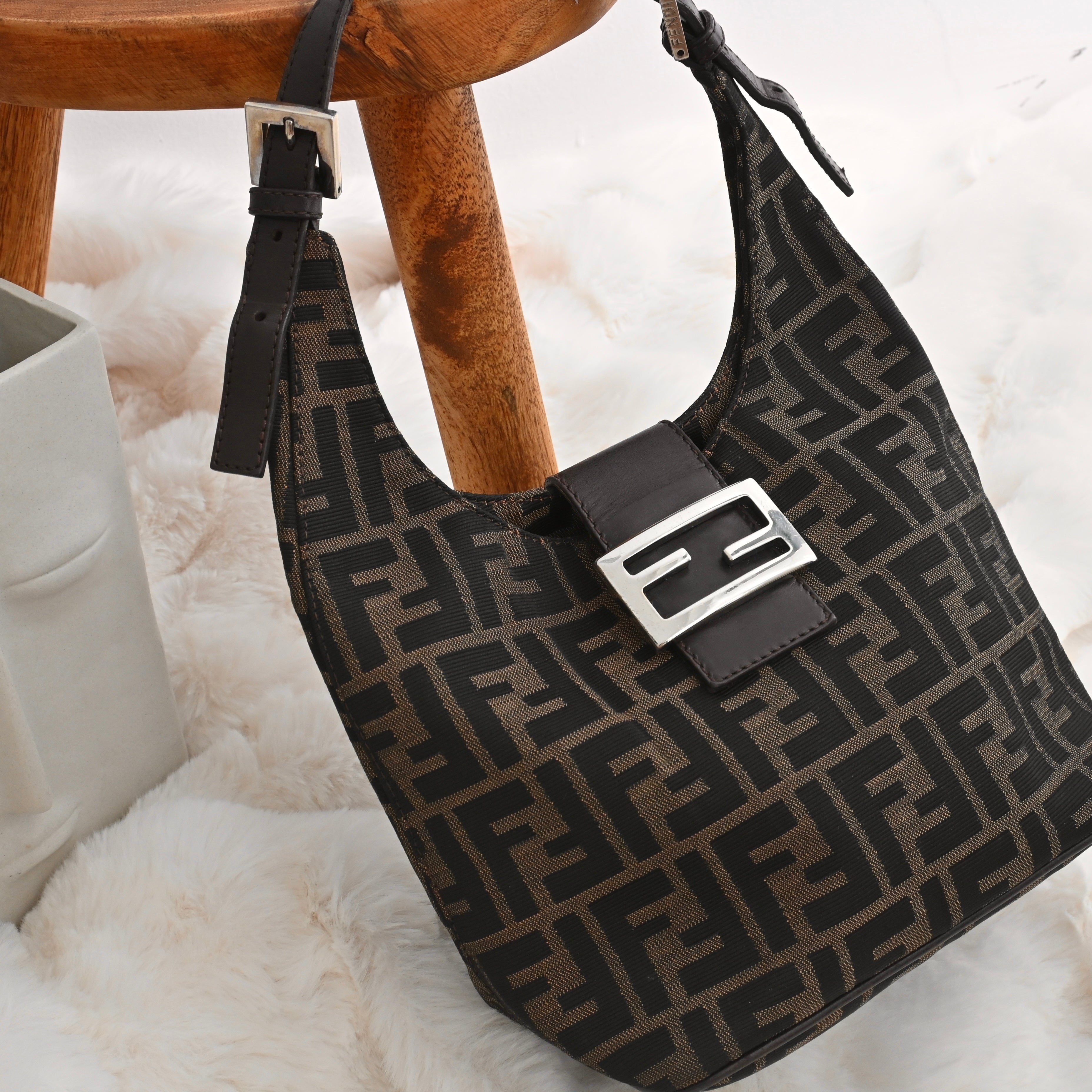 Fendi Zucca Bucket Bag