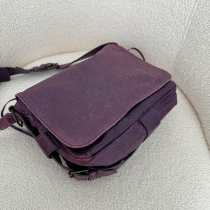 Balenciaga Violet Hobo Shoulder Bag