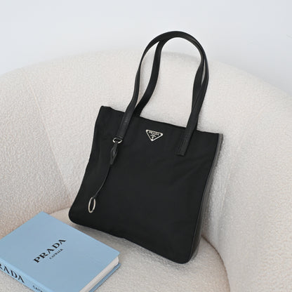 Prada Nylon Tote Black