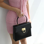 Salvatore Ferragamo Gancini Top Handle Bag