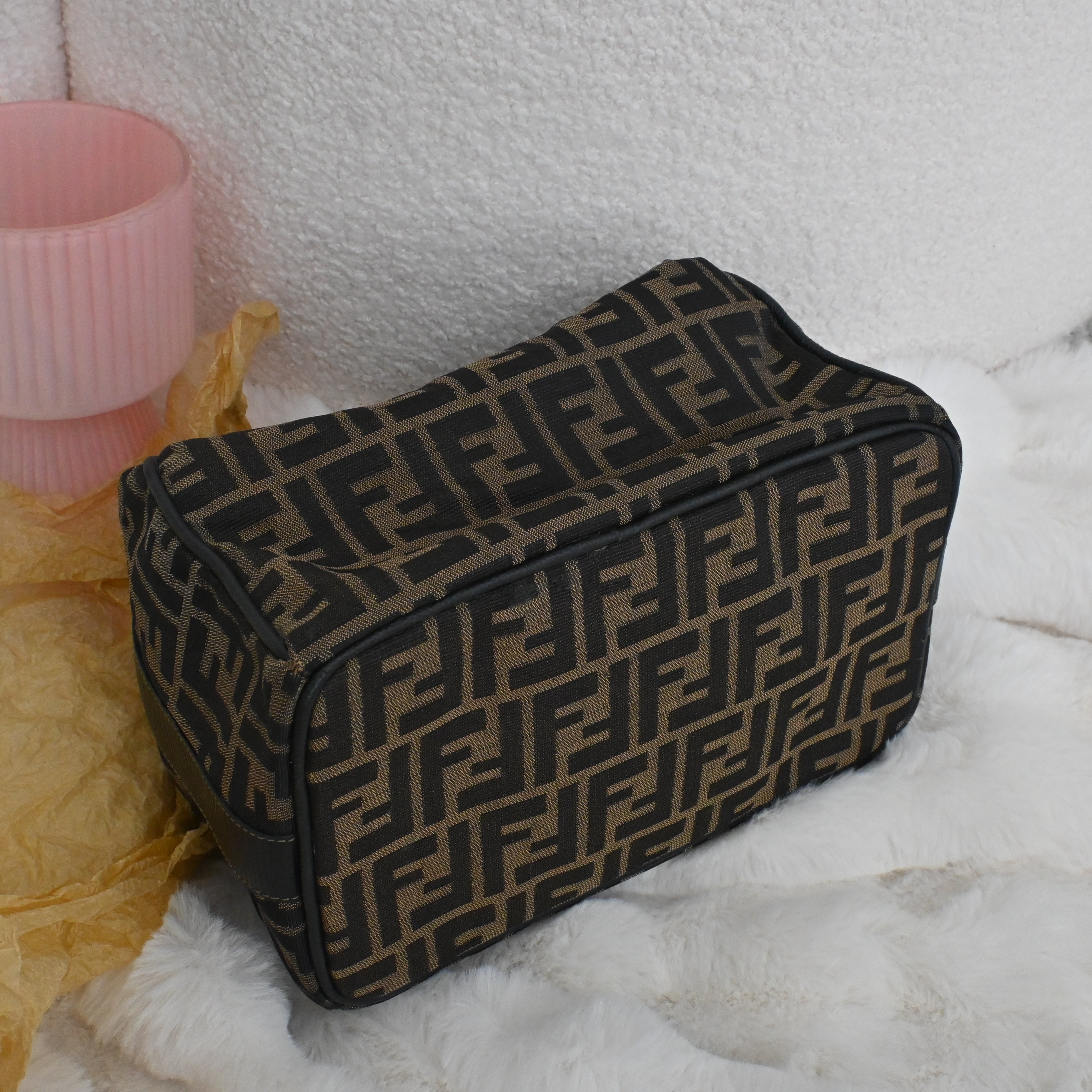 Fendi Zucca Monogram Lunchbox - Leluxe Vintage Sdn. Bhd.