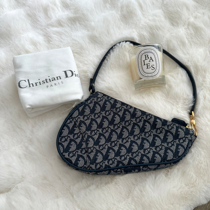 Dior Monogram Saddle Bag