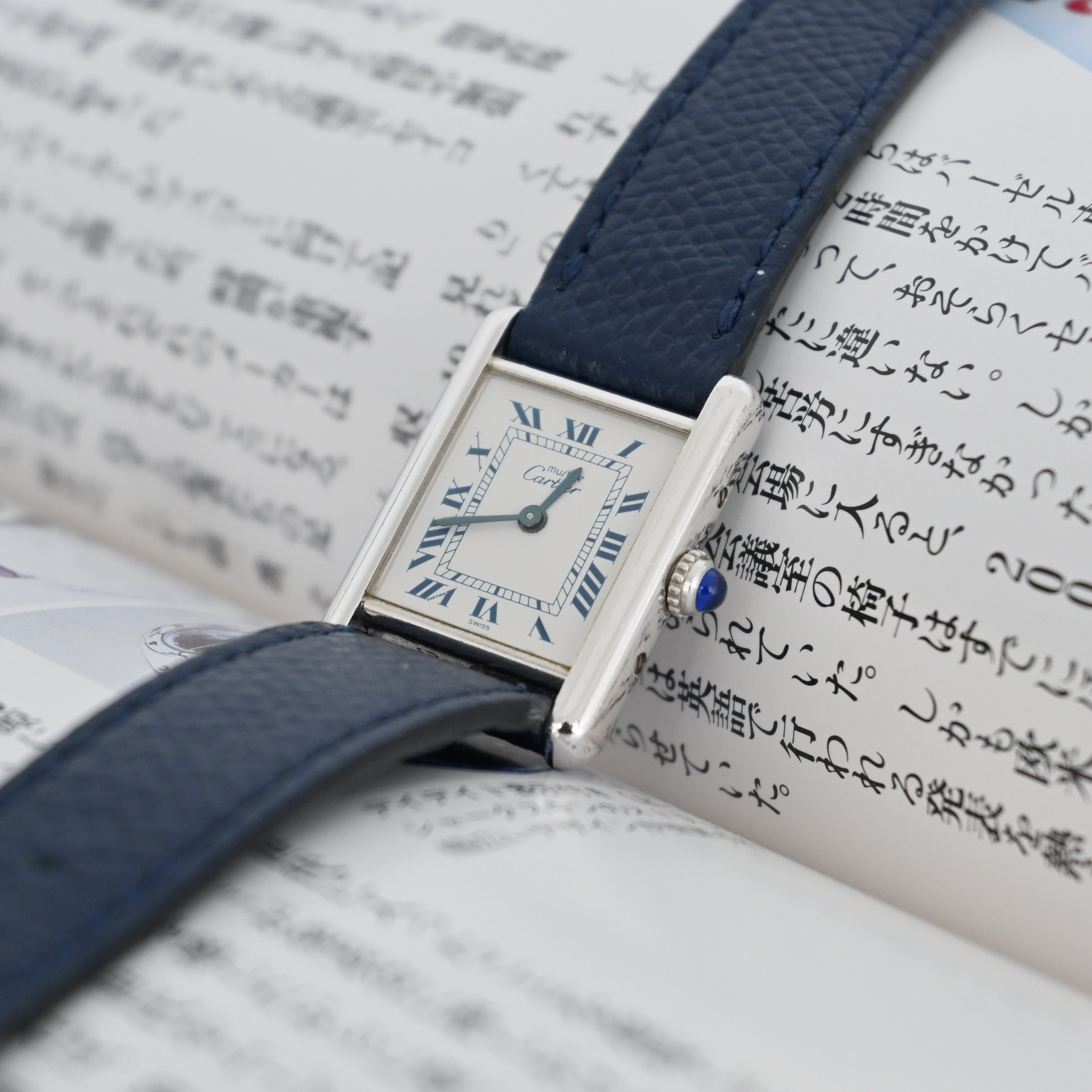 Cartier Must Tank 6057002 Silver SM - Leluxe Vintage Sdn. Bhd.